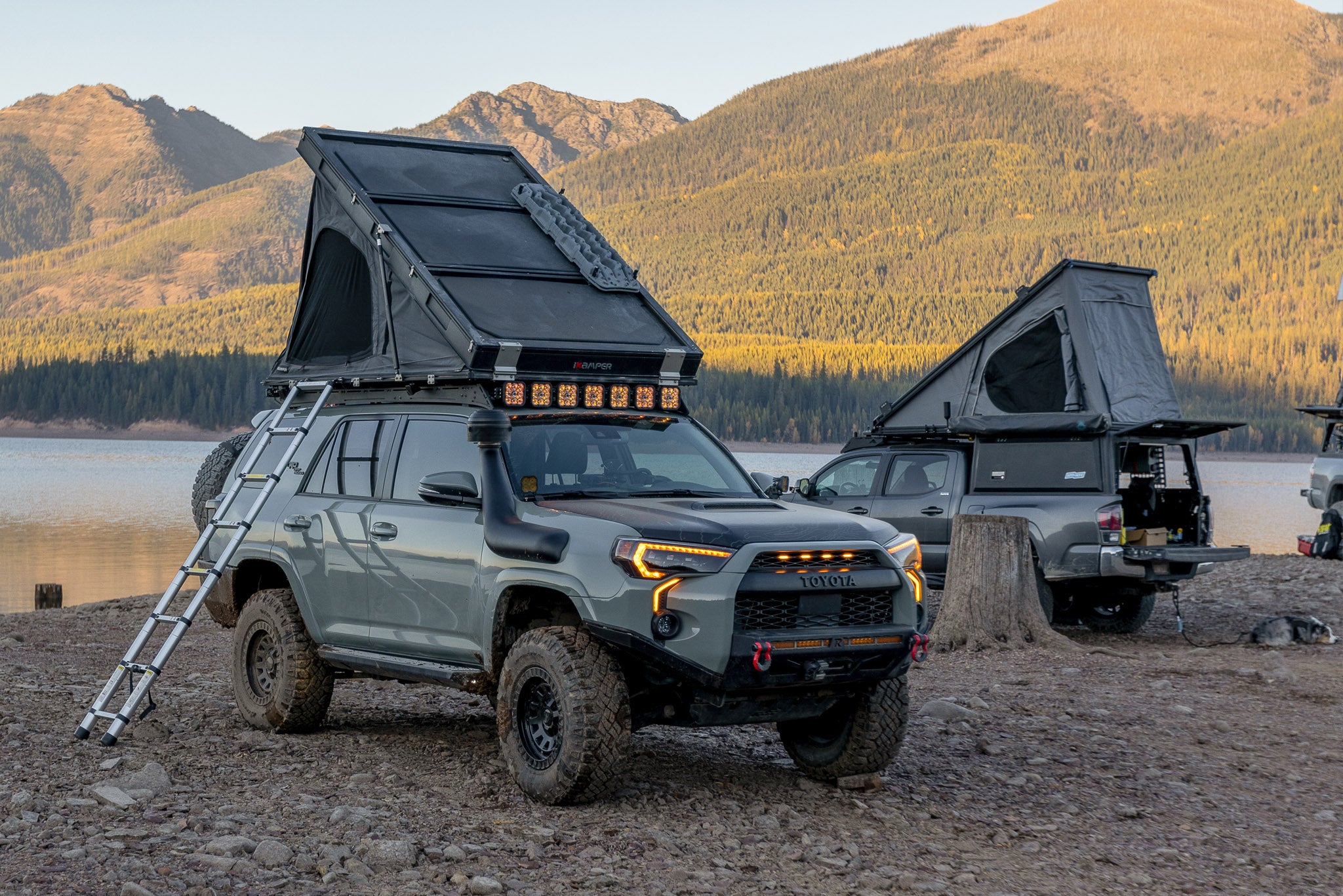 kevin 4runner on overland sector venture mountains