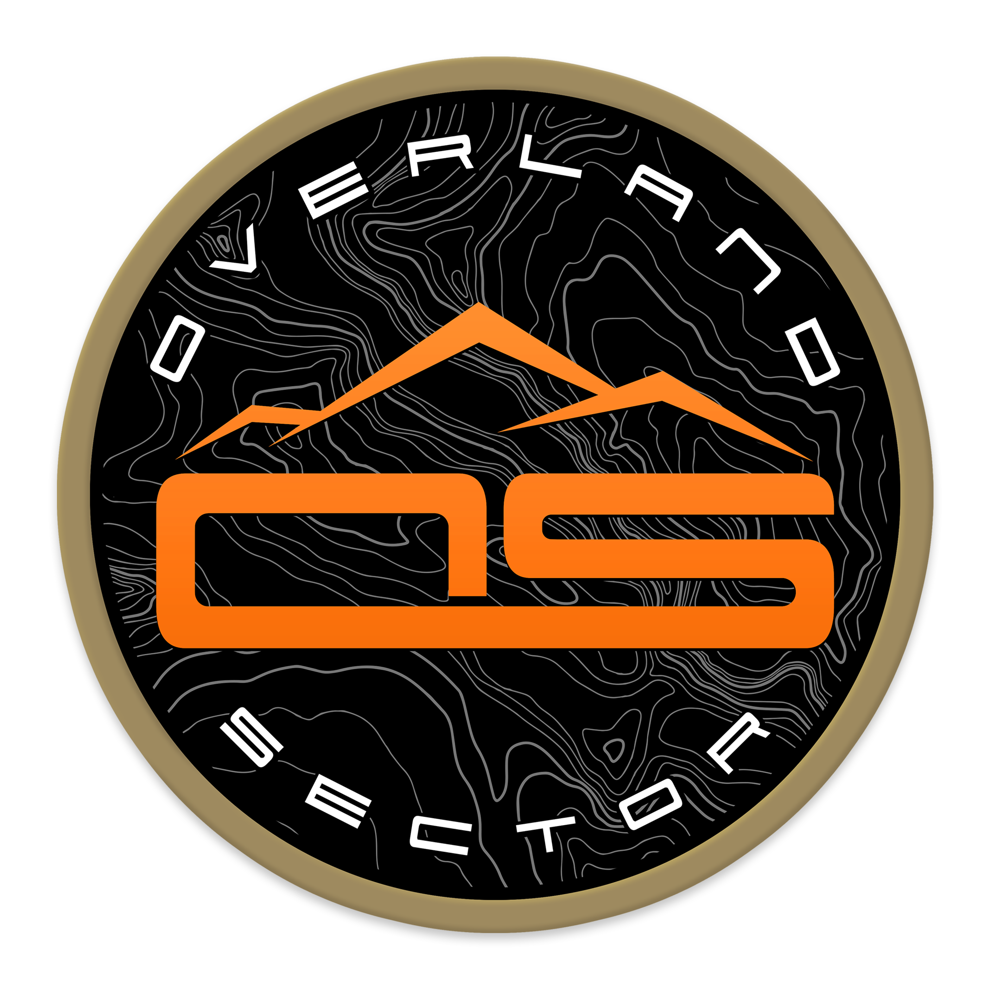 OVERLAND SECTOR | OS LOGO VELCRO MORALE PATCH