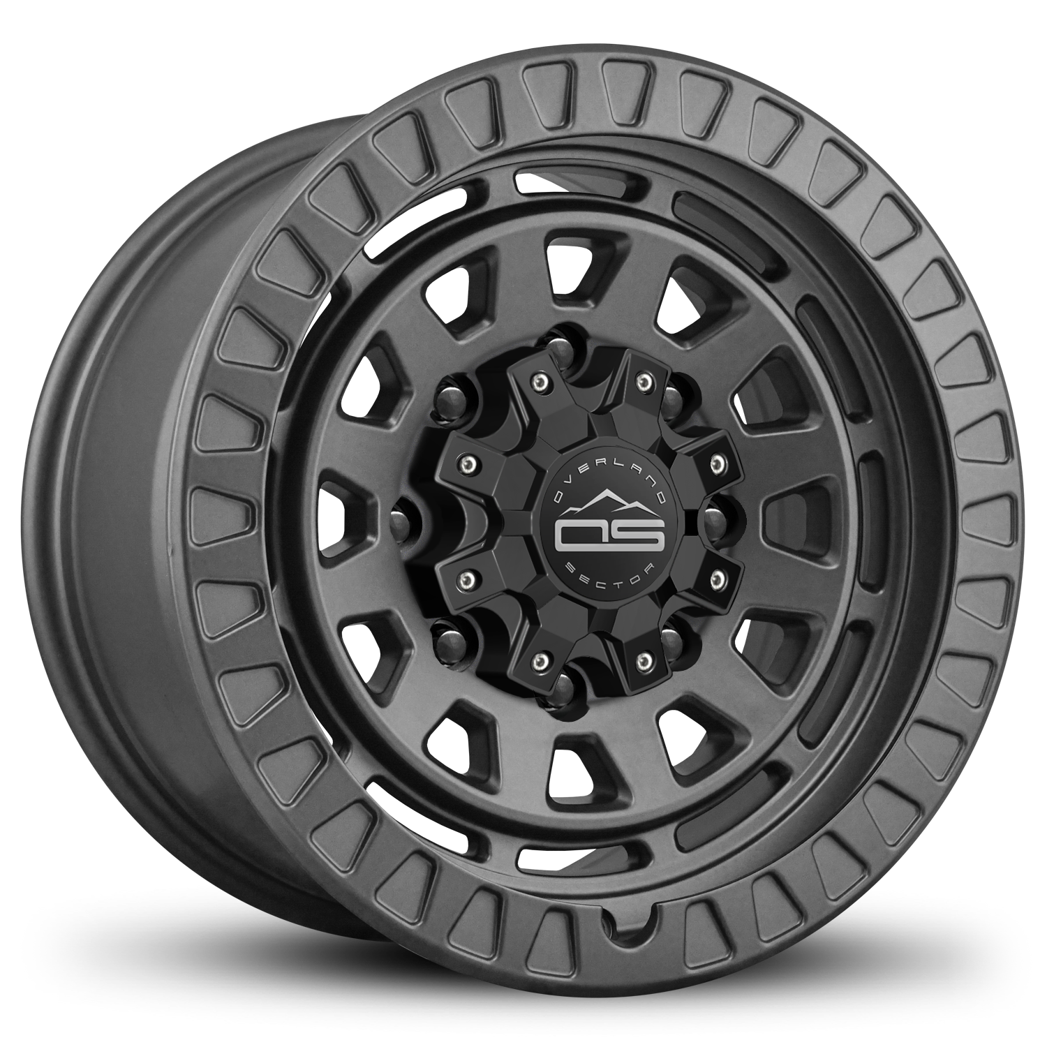 Overland Sector Venture 17x9 +0 8x165mm 121.2mm Satin Grey